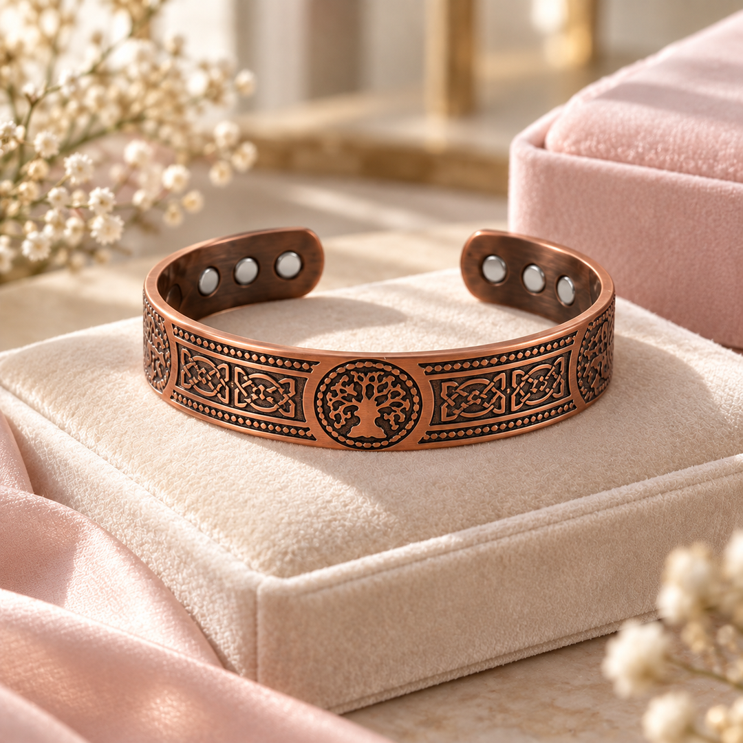 Kupferarmband Knoten
