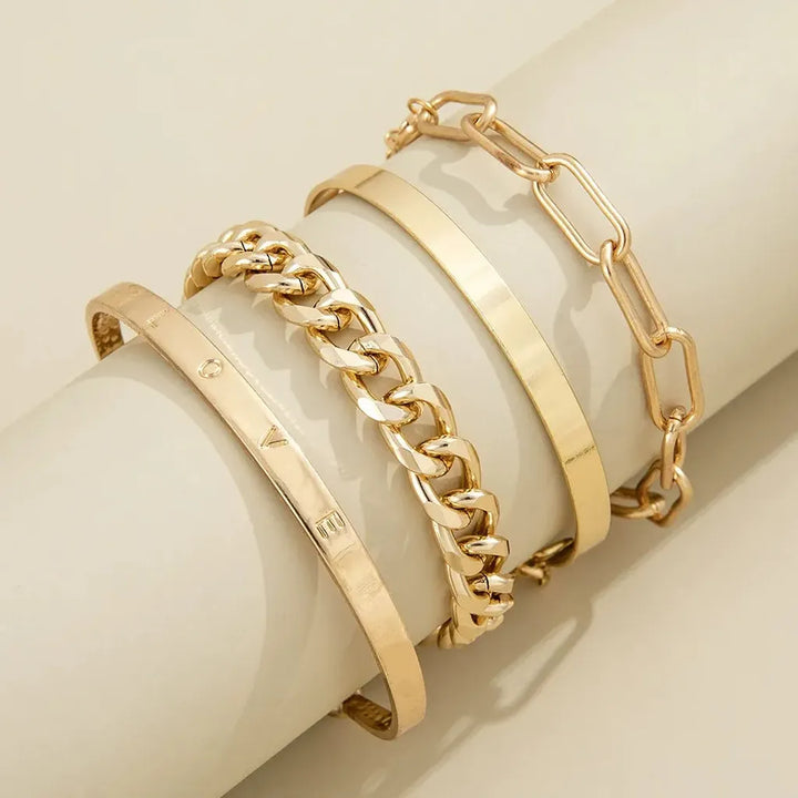 Armband-Set goldene Harmonie