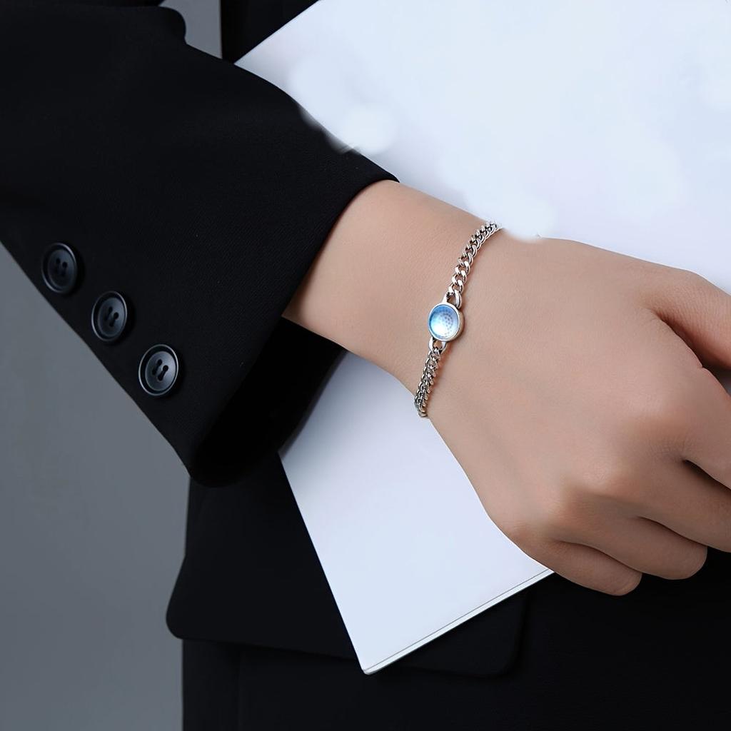Armband aus Mondstein Innere Stimme