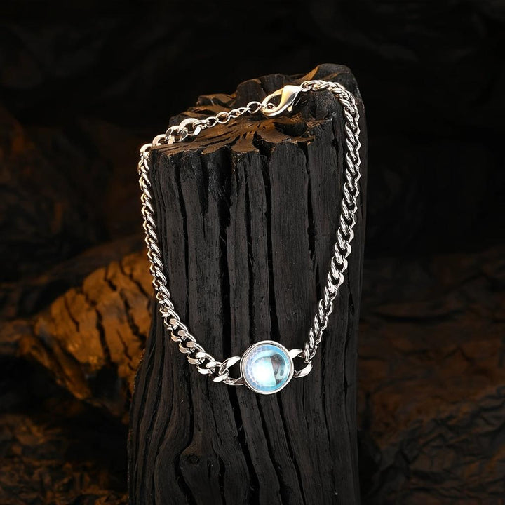 Armband aus Mondstein Innere Stimme