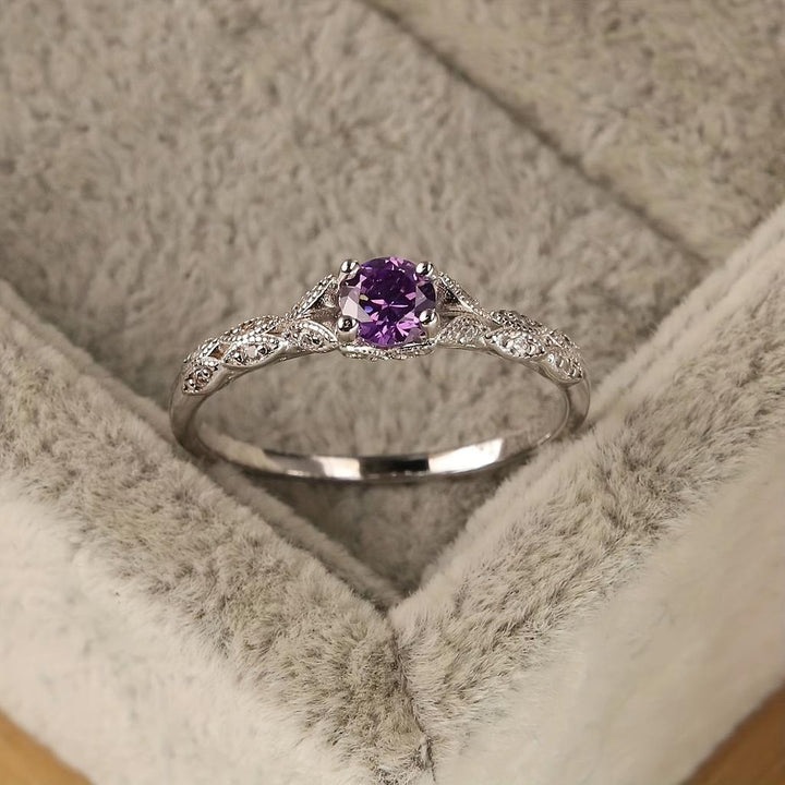 Brigitte Ring mit Amethyst