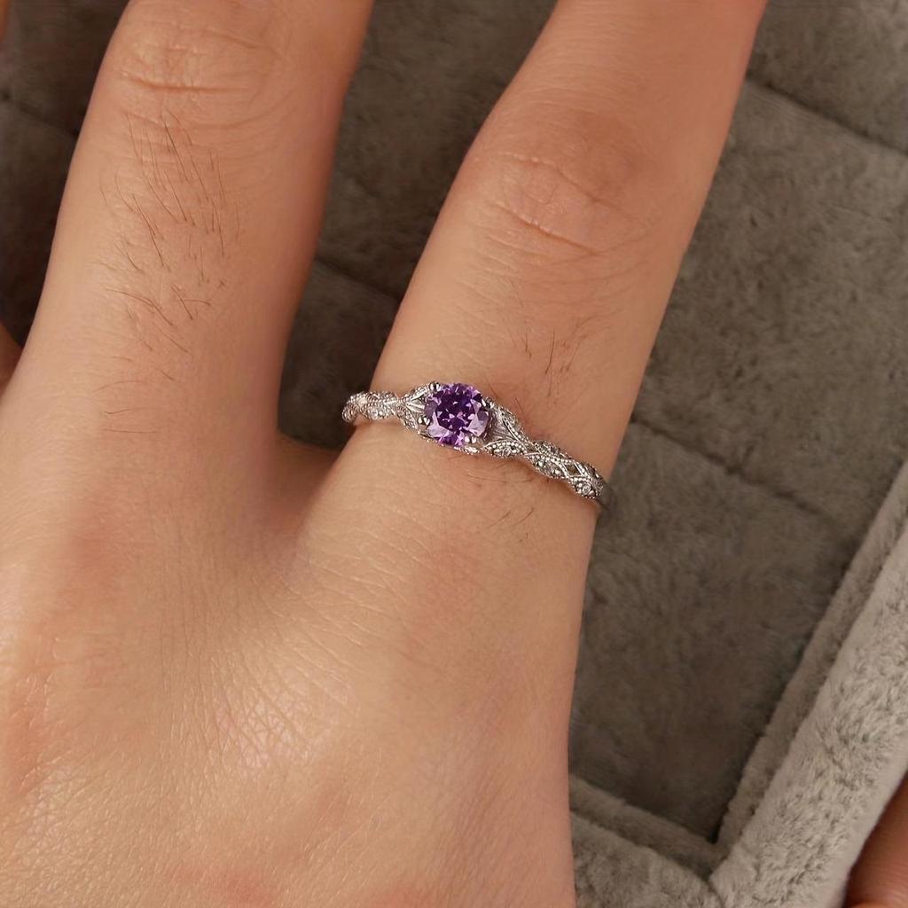 Brigitte Ring mit Amethyst