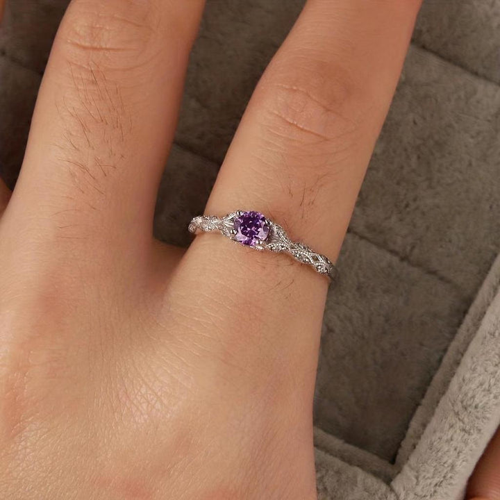 Brigitte Ring mit Amethyst