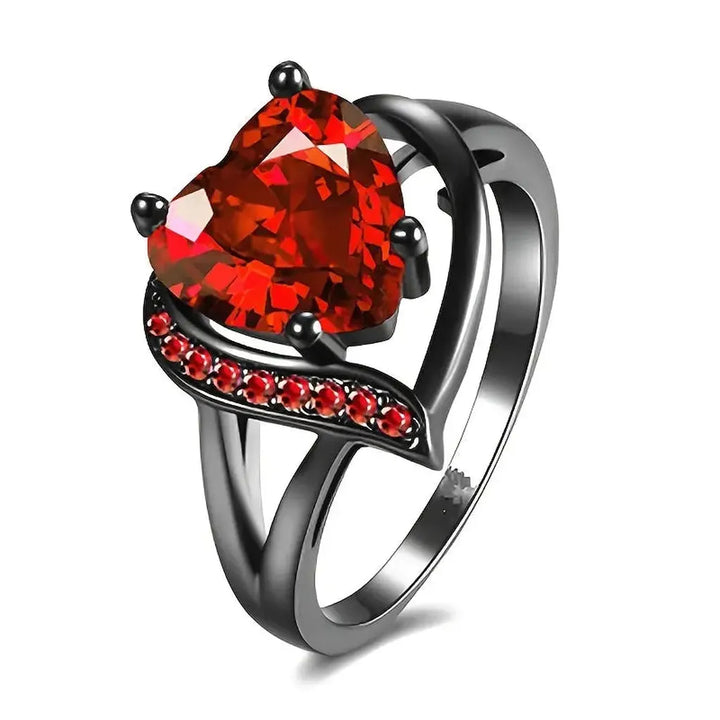 Calindra Rosethorne Ring | Schwarz