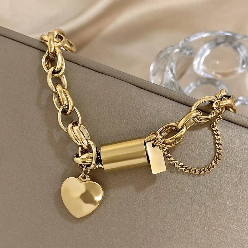 Dickes Goldarmband