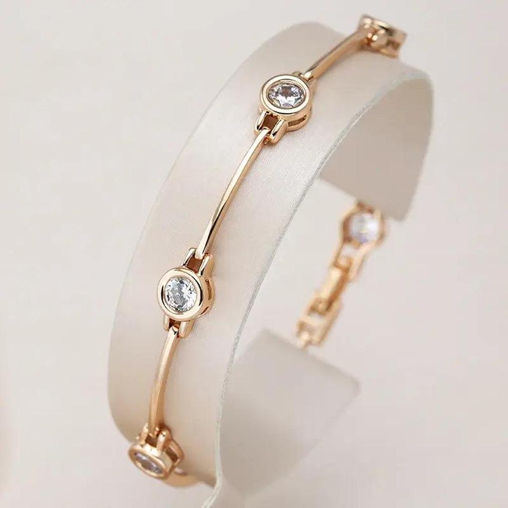 Elegantes Armband mit Brillanten in Gold