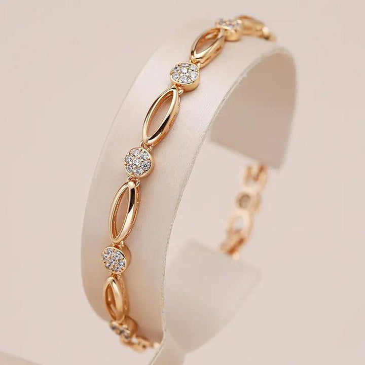 Elegantes vergoldetes Armband