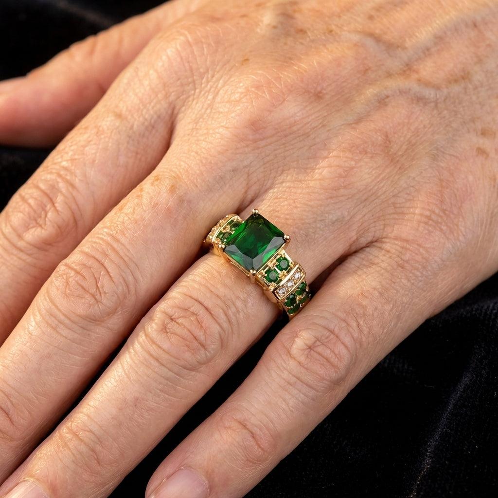 Faszinierender Smaragd Ring