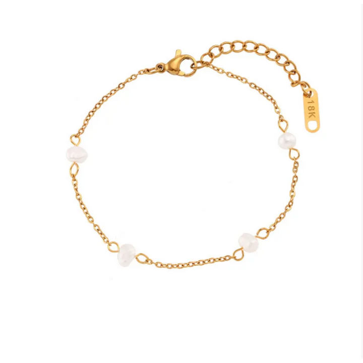 Geschenkset aus Edelstahl: Halskette und Armband
