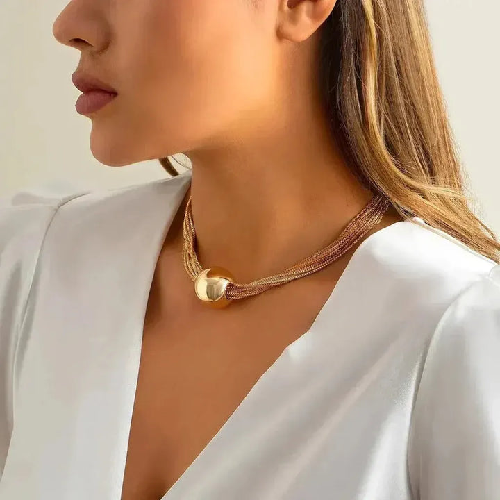 Halskette in Gold