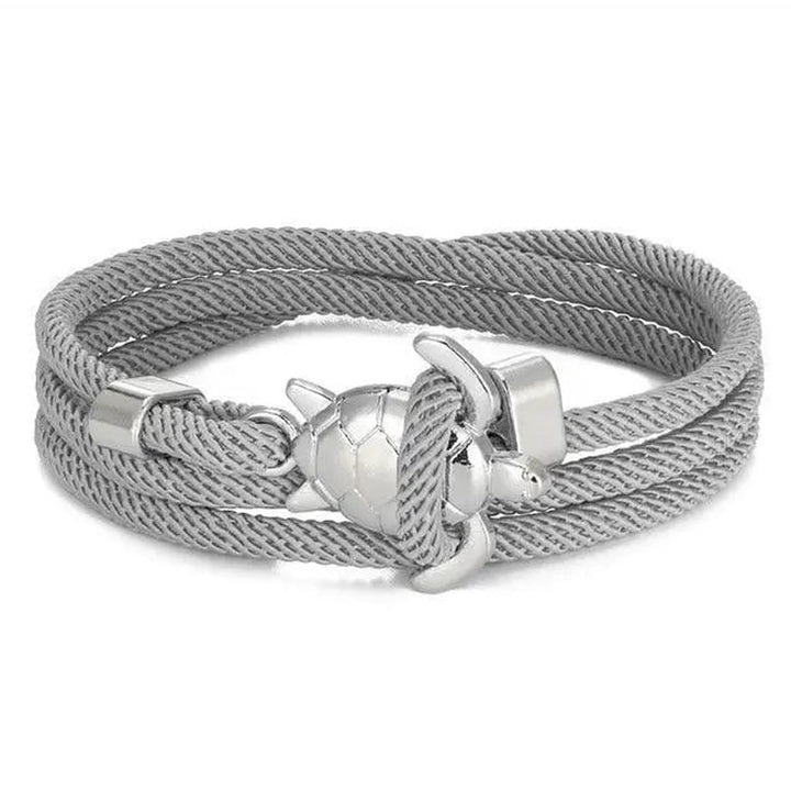 Handgefertigtes Armband mit Meeresschildkröte