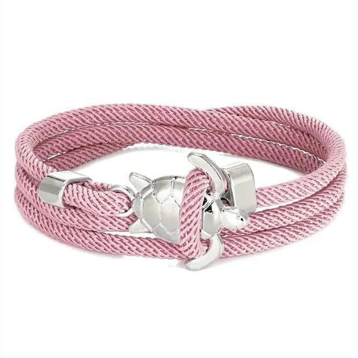Handgefertigtes Armband mit Meeresschildkröte