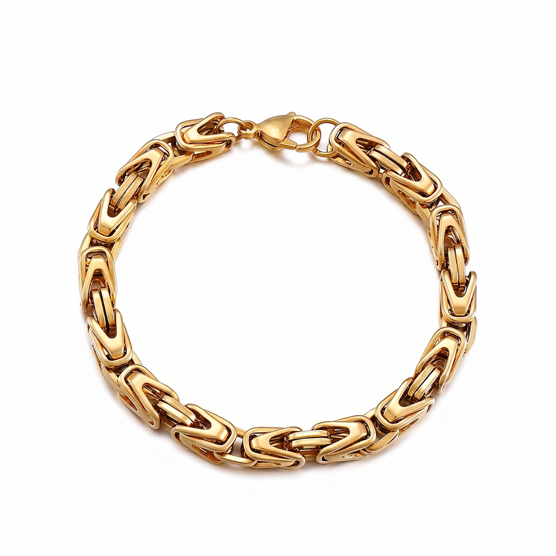 Lucian Armband mit Kronengliedern