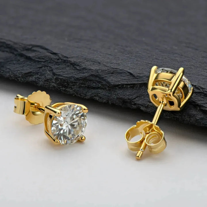 Ohrringe goldener Glanz
