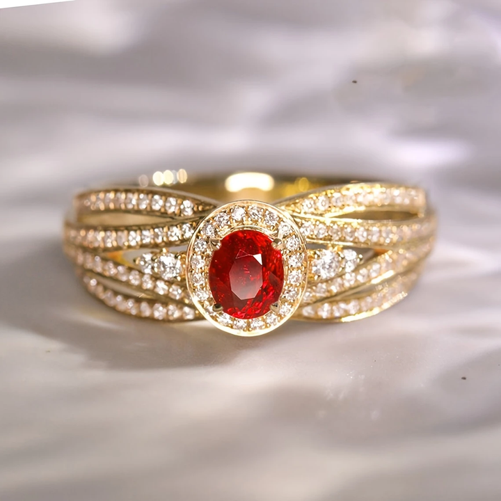Rubinring | Gold