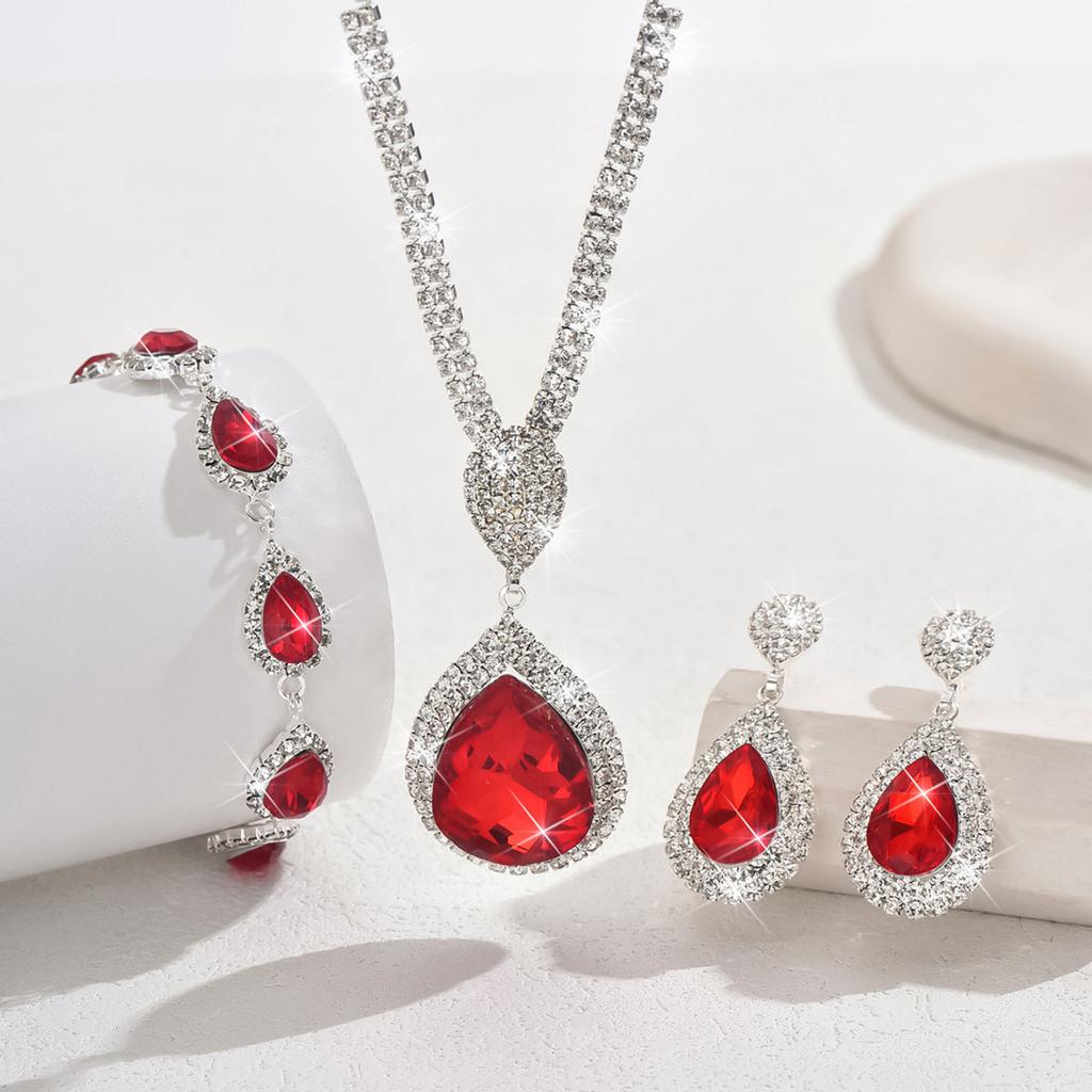 Schmuckset Thalira aus Weissgold
