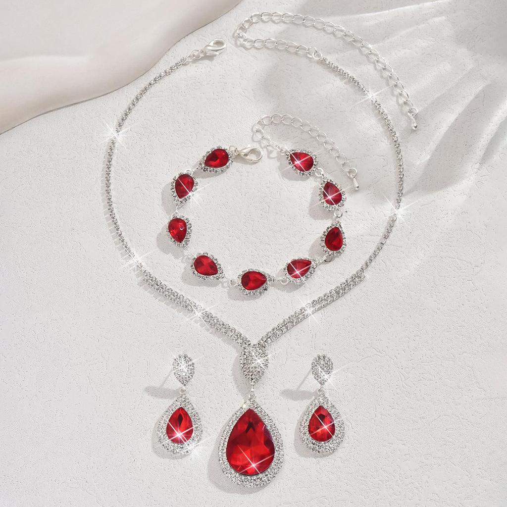 Schmuckset Thalira aus Weissgold