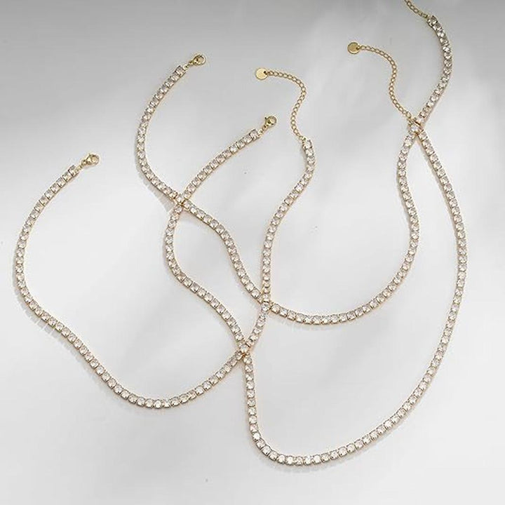 Tenniskette aus Gold