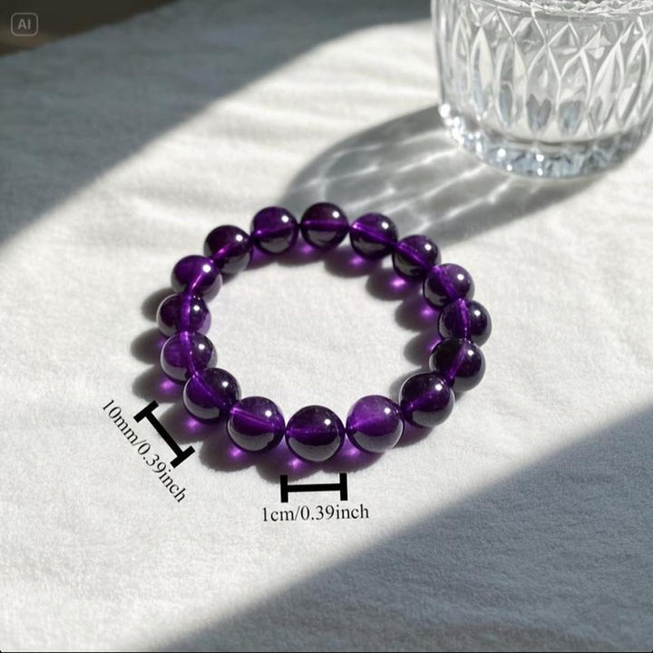 Valeria Armband mit lila Perlen