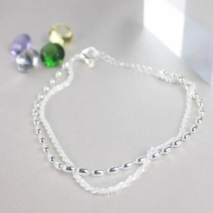 Weissgold-Armband mit Brillanten