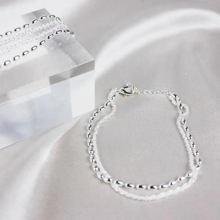 Weissgold-Armband mit Brillanten