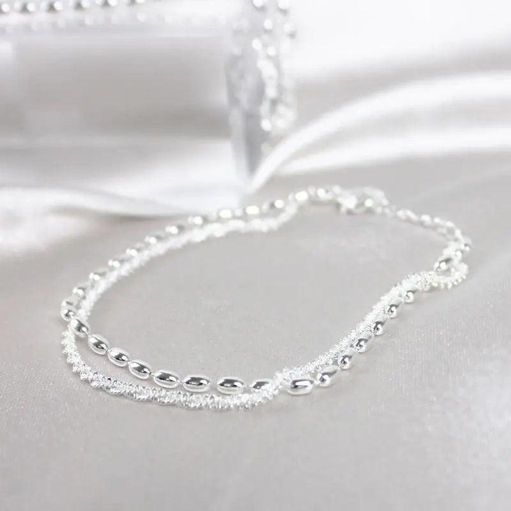 Weissgold-Armband mit Brillanten