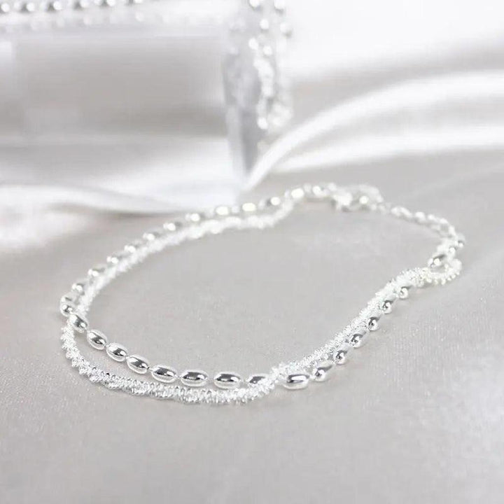 Weissgold-Armband mit Brillanten