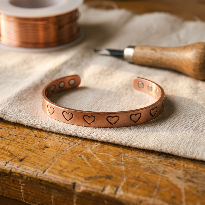 Kupferarmband Herdfeuer