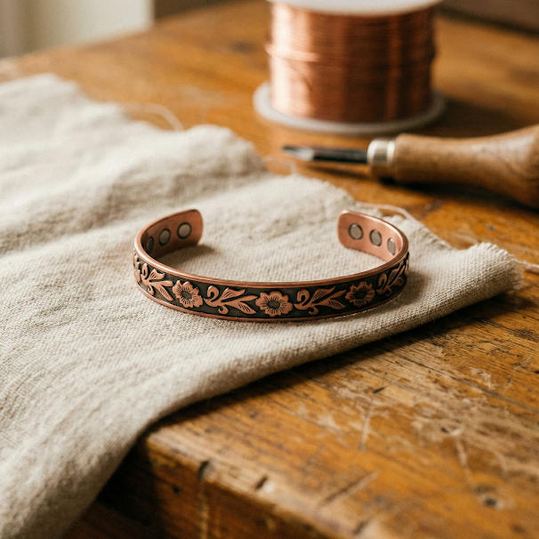 Kupferarmband Ranke
