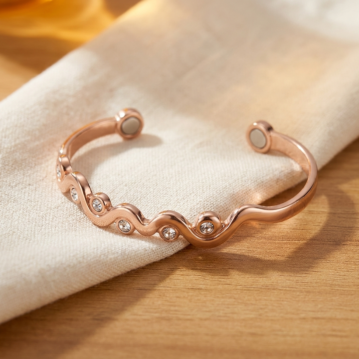 Kupferarmband Lerche