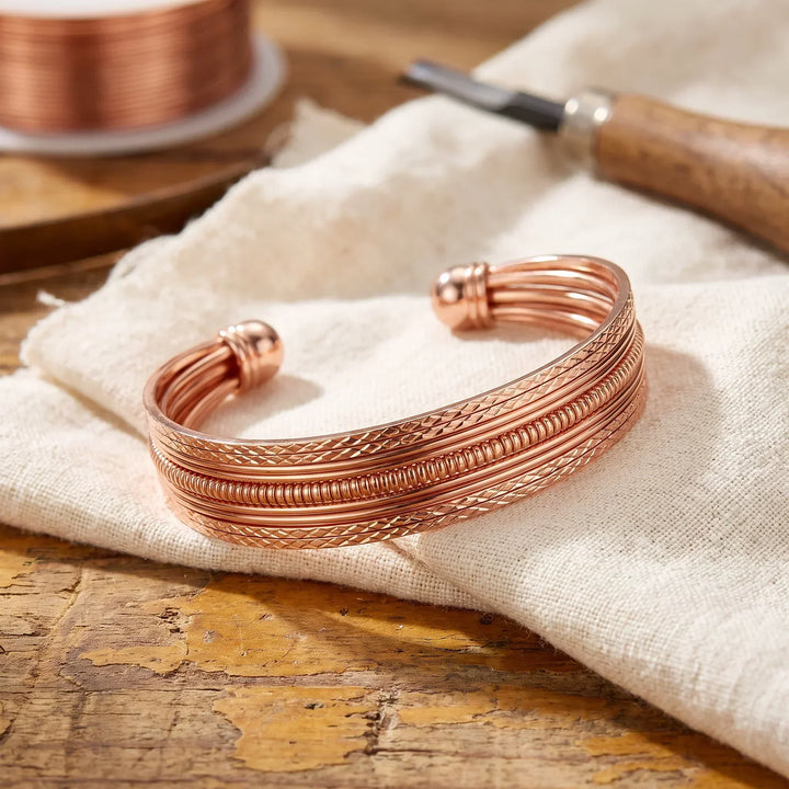 Kupferarmband Adlerfarn