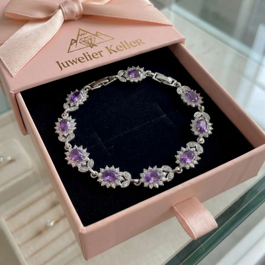Armband Iris aus Weissgold